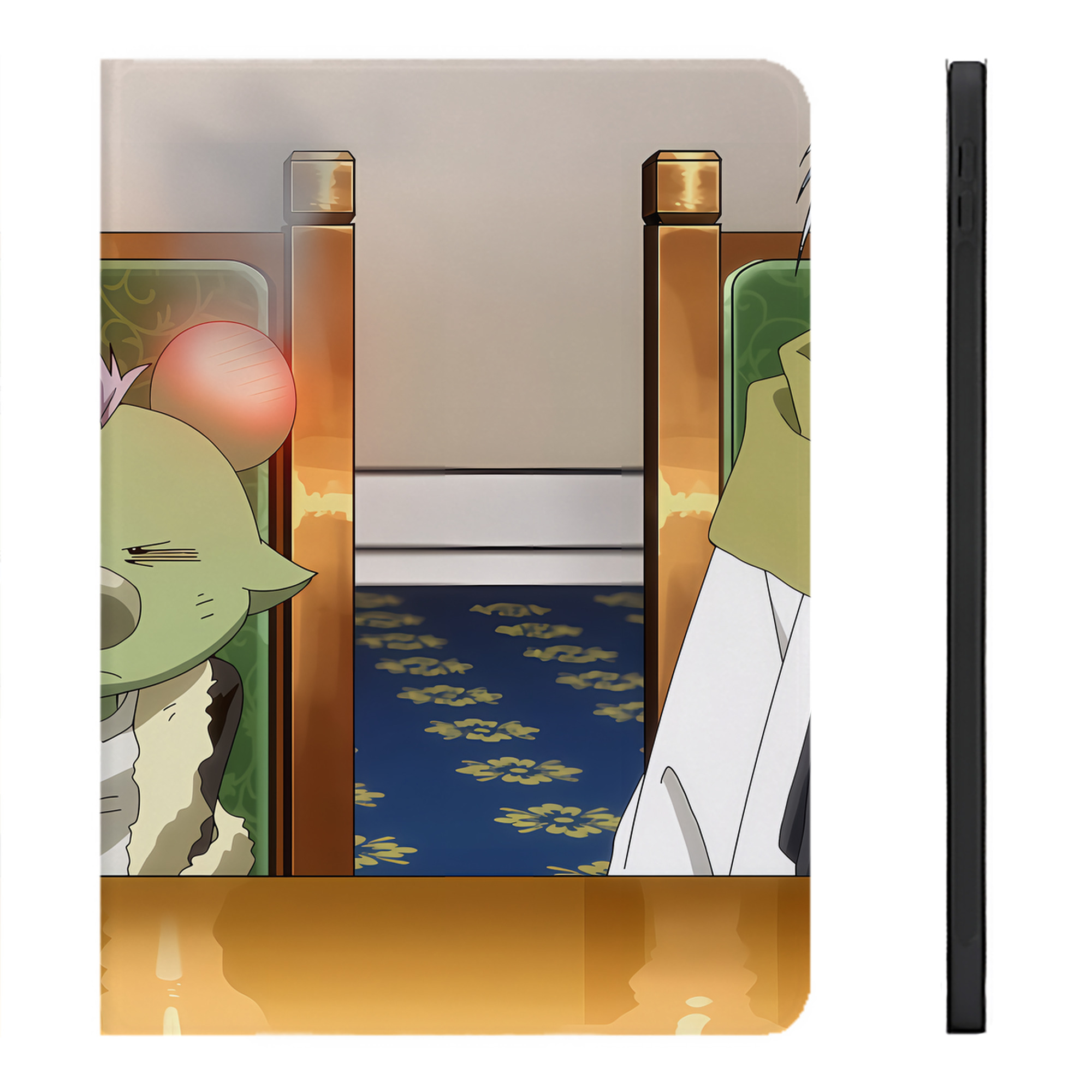 （画像用） 転スラ Regarding Reincarnated to Slime IPadケース ペンホルダー付き ブックスタイルデザイン